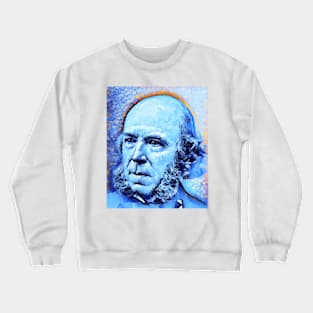 Herbert Spencer Portrait | Herbert Spencer Artwork | Herbert Spencer Painting 14 Crewneck Sweatshirt